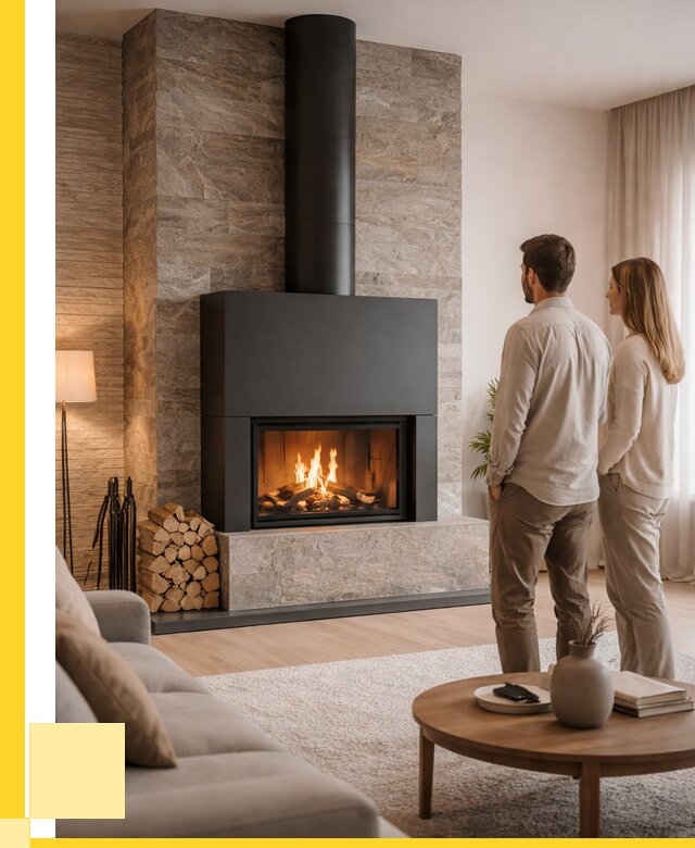 Закрытые камины под ключ в Приморско-Ахтарске от 121656 р., ЭриданПрр