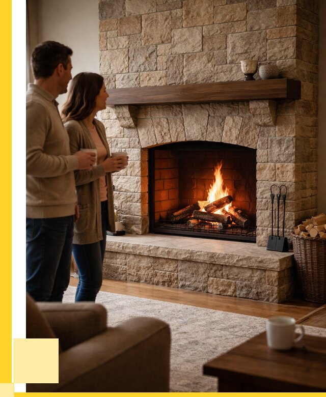 Каменные камины на заказ в Приморско-Ахтарске от 182484 р. | ЭриданПрр