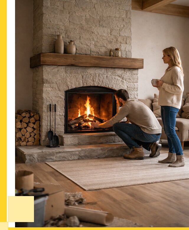 Камины для загородного дома в Приморско-Ахтарске от 354830 р., ЭриданПрр