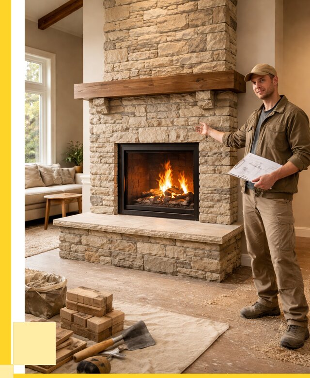 Камины под ключ в Приморско-Ахтарске от 182484 р. | ЭриданПрр — установка