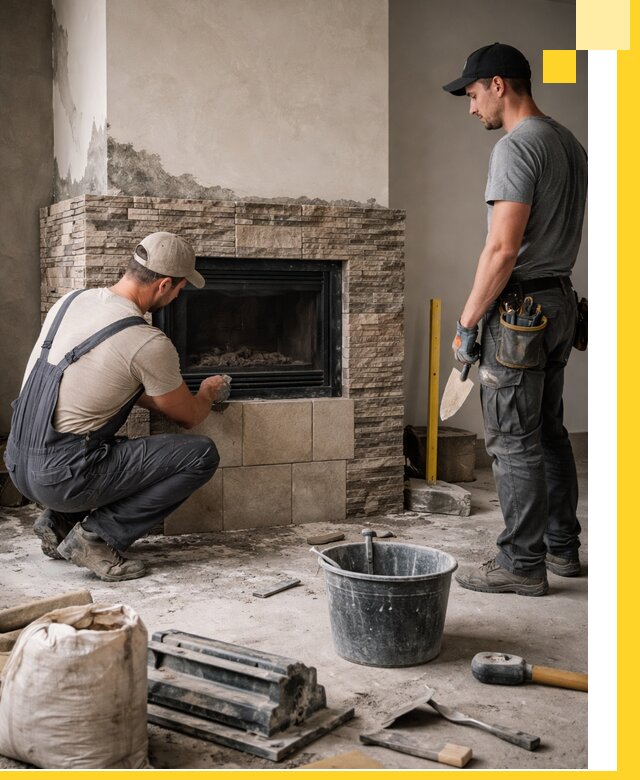 Камины под ключ в Приморско-Ахтарске: проект, изготовление и монтаж