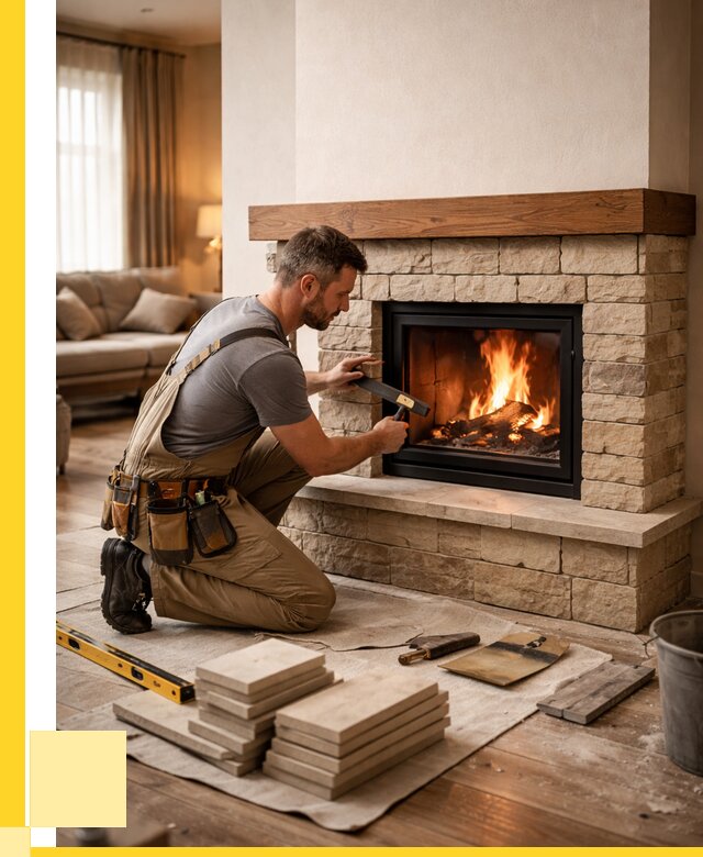 Строительство каминов в Приморско-Ахтарске от 152070 р., ЭриданПрр - под ключ