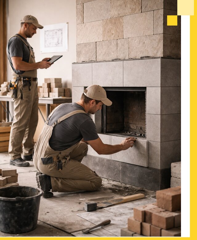 Индивидуальные проекты каминов и каминных систем в Приморско-Ахтарске