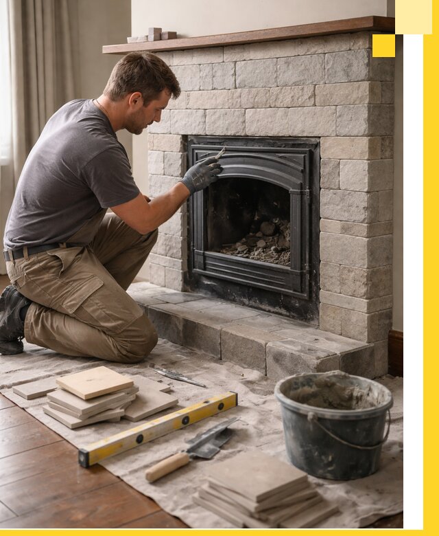 Профессиональный ремонт каминов в Приморско-Ахтарске восстановление и сервис