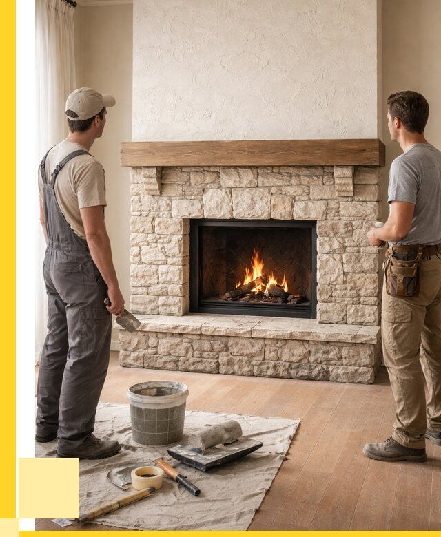 Отделка каминов в Приморско-Ахтарске от 6590 р. под ключ | ЭриданПрр