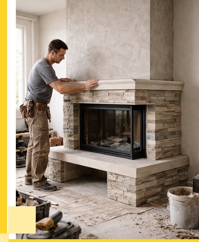 Изготовление каминов под ключ в Приморско-Ахтарске от 152070 р. | ЭриданПрр