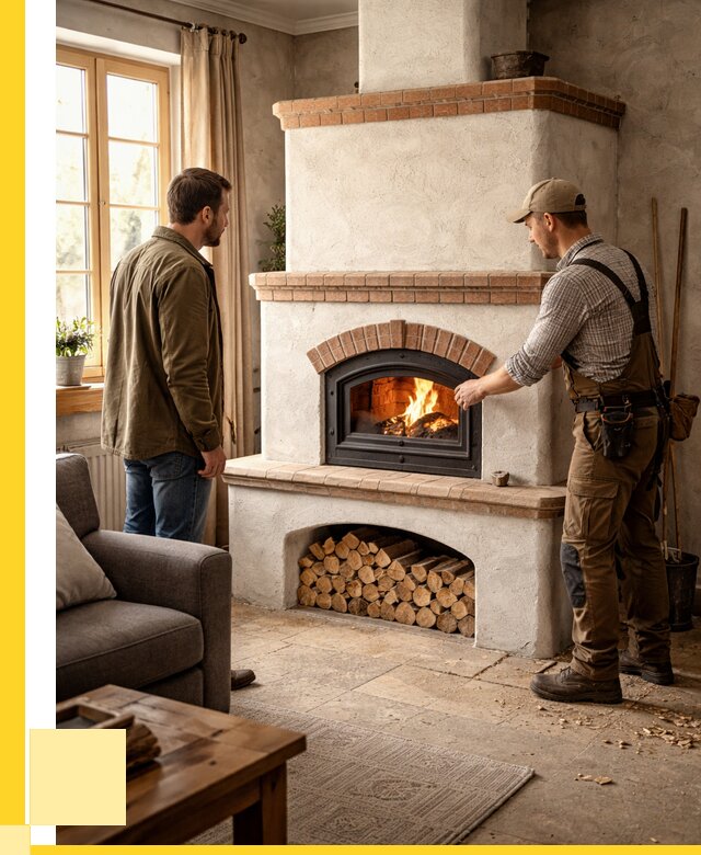 Печи камины в Приморско-Ахтарске: кирпичные, изразцовые от 60828 р. | ЭриданПрр