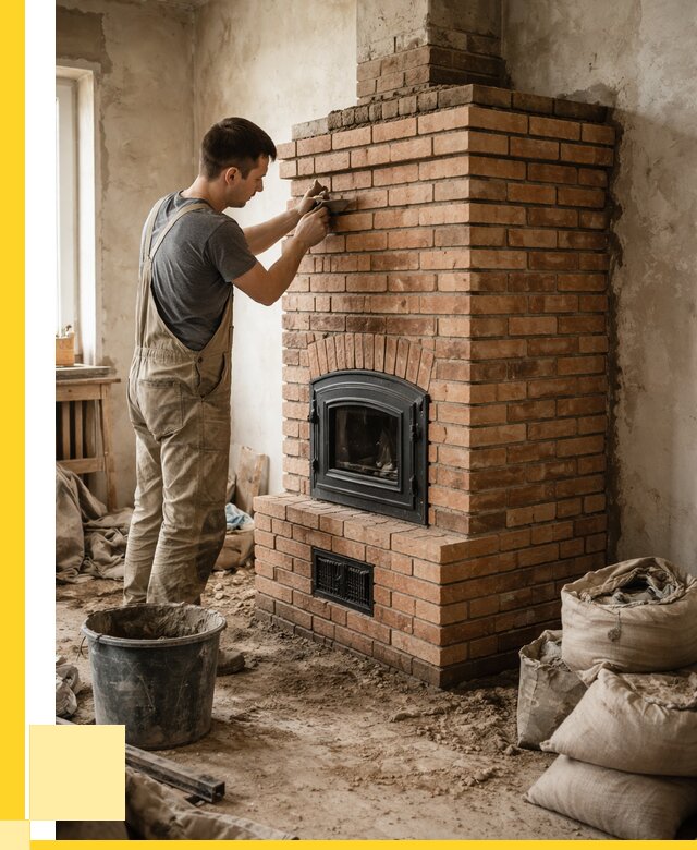 Строительство печей в Приморско-Ахтарске от 65897 р. под ключ, ЭриданПрр