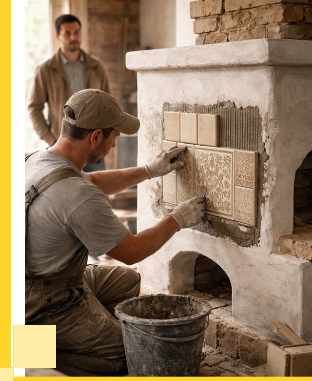 Отделка печей и банных печей в Приморско-Ахтарске от 35483 р. | ЭриданПрр