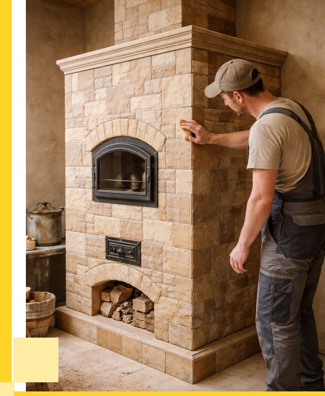 Облицовка печей в Приморско-Ахтарске от 4562 р. под ключ | ЭриданПрр