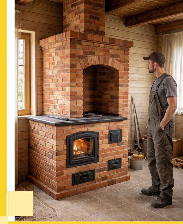 Кирпичные печи в Приморско-Ахтарске: купить от 152070 р. | ЭриданПрр