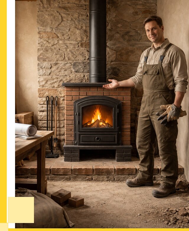 Печи отопительные из кирпича в Приморско-Ахтарске от 81104 р., ЭриданПрр