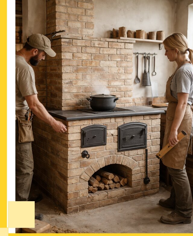 Варочно отопительные печи в Приморско-Ахтарске от 91242 р. | ЭриданПрр