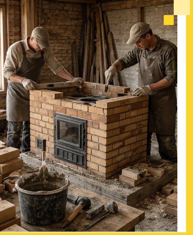 Изготовление и установка варочных печей под ключ в Приморско-Ахтарске