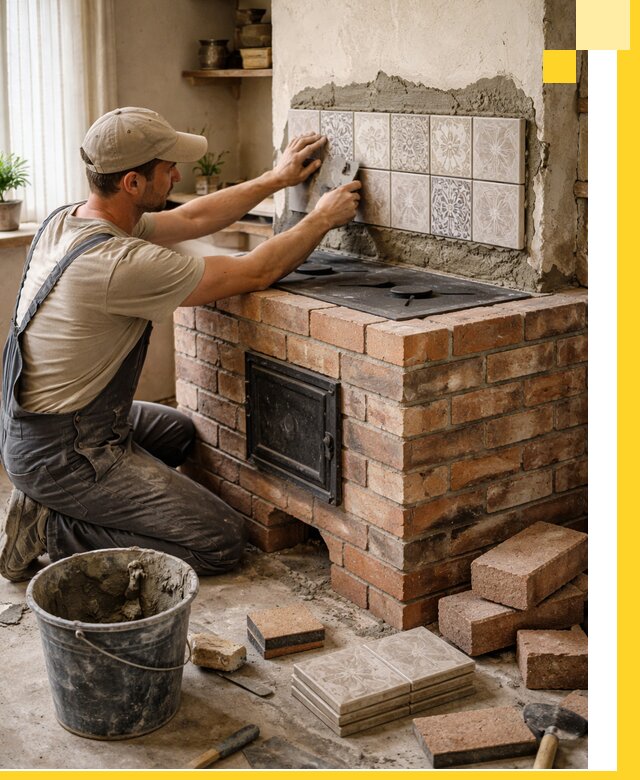 Печи с плитой на заказ монтаж гарантия и сервис в Приморско-Ахтарске