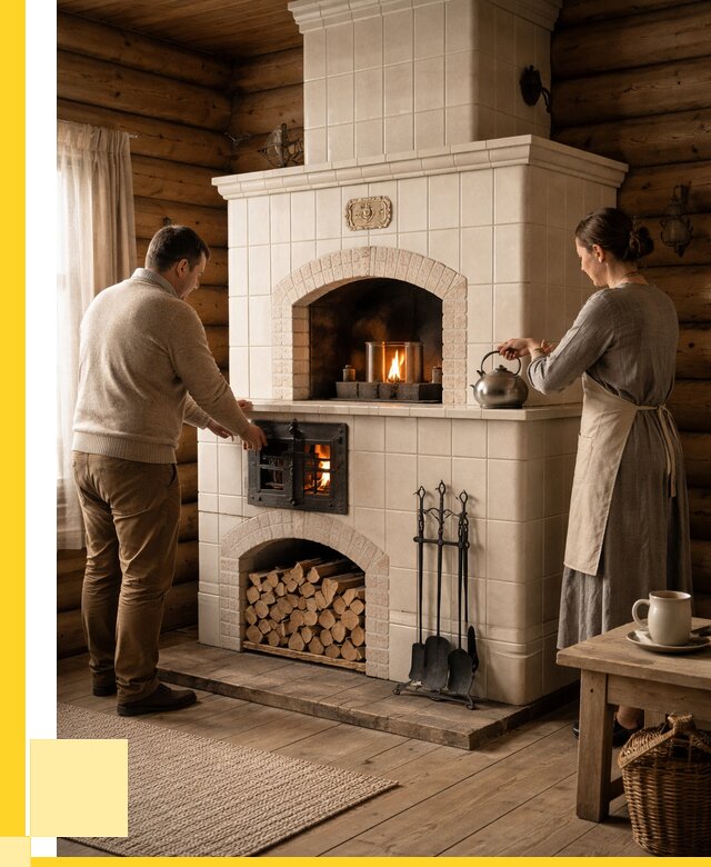 Русские печи в Приморско-Ахтарске: установка от 152070 р. ЭриданПрр