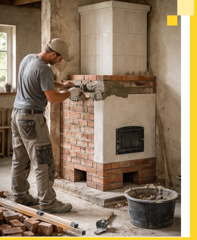 Изготовление и установка печей-голландок под ключ в Приморско-Ахтарске