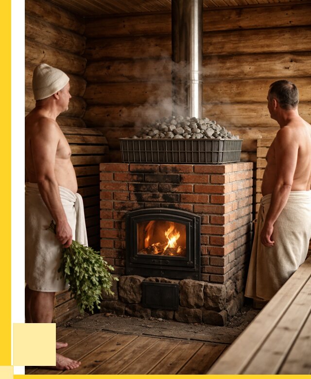 Печи для парной в Приморско-Ахтарске под ключ от 65897 р. - ЭриданПрр