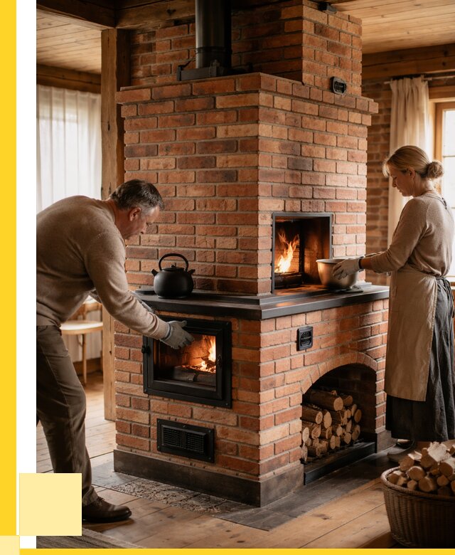 Печи для загородного дома под ключ в Приморско-Ахтарске от 81104 р. | ЭриданПрр