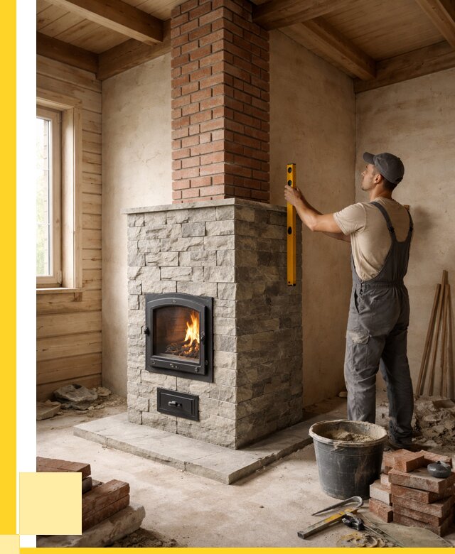 Печи и дымоходы под ключ в Приморско-Ахтарске от 45621 р., ЭриданПрр