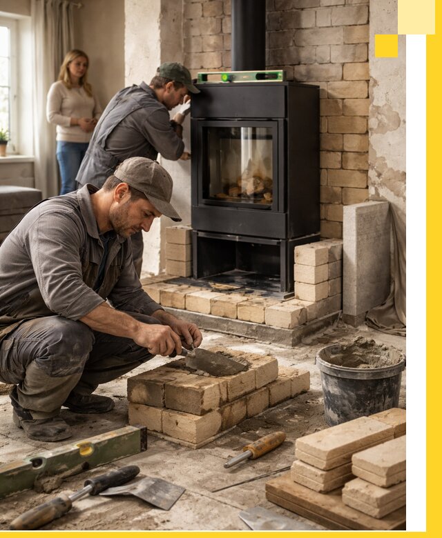 Печи и камины под ключ: проект, установка в Приморско-Ахтарске