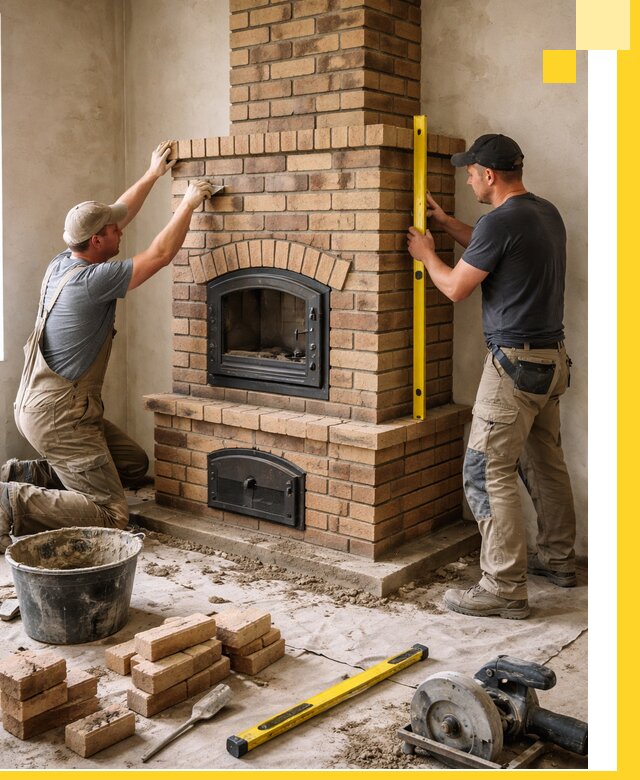 Продажа и установка печей и каминов для дома под ключ в Приморско-Ахтарске