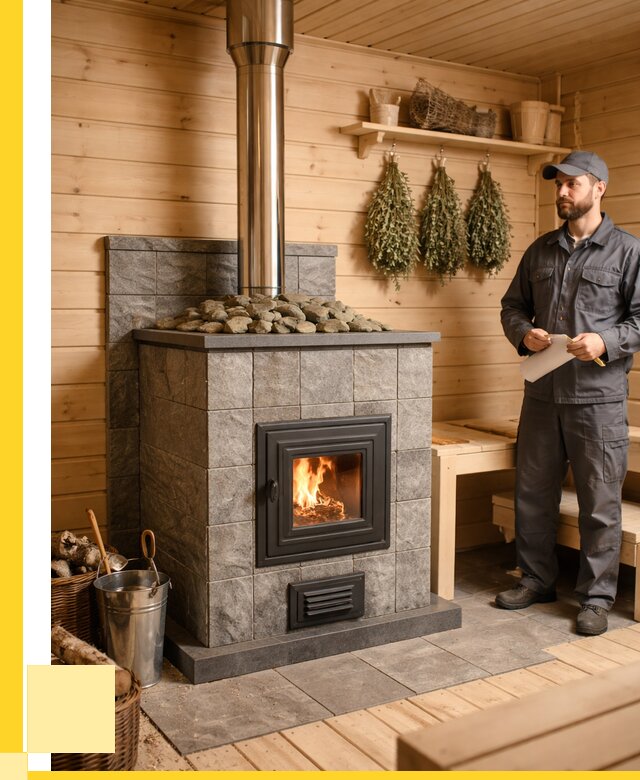 Печи для бани под ключ в Приморско-Ахтарске от 121656 р. | ЭриданПрр