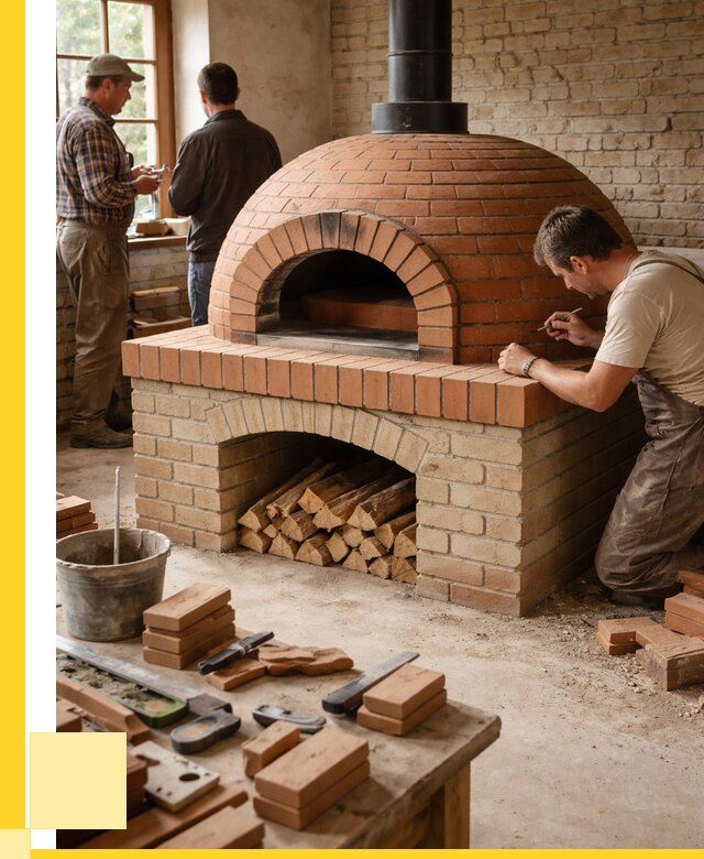 Помпейская печь дровяная для пиццы в Приморско-Ахтарске | ЭриданПрр от 202760 р.