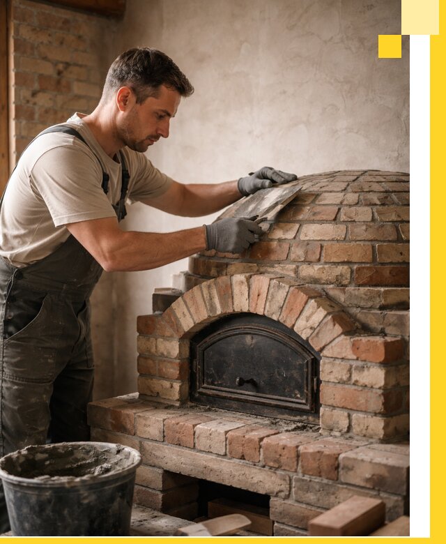 Изготовление и монтаж помпейских печей на заказ в Приморско-Ахтарске