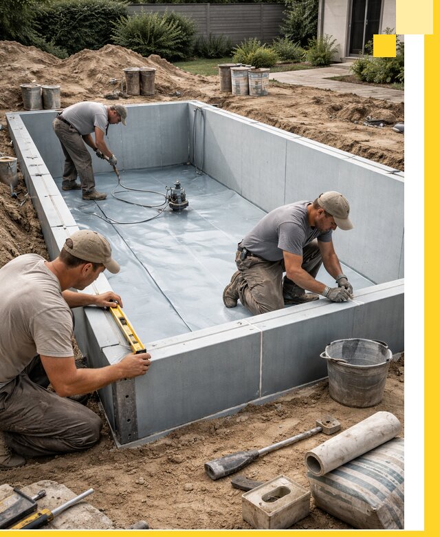 Профессиональный монтаж бассейнов под ключ в Приморско-Ахтарске с гарантией