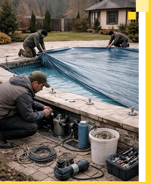 Консервация бассейнов в Приморско-Ахтарске: подготовка к длительному хранению