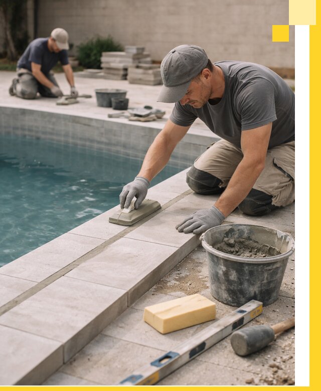 Отделка бассейнов в Приморско-Ахтарске: декоративная отделка и гидроизоляция