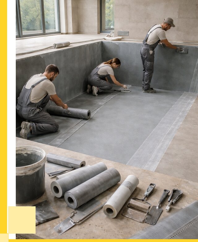 Гидроизоляция бассейнов в Приморско-Ахтарске от 2028 р., ЭриданПрр