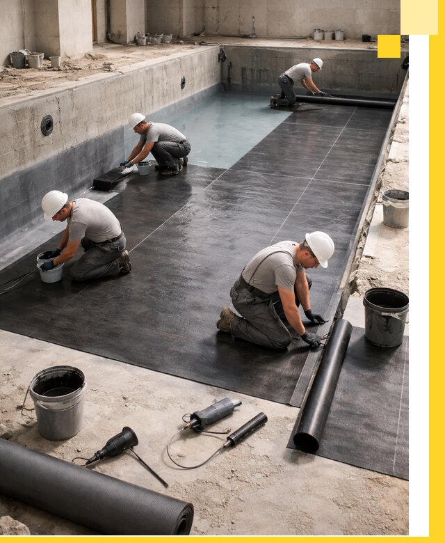 Профессиональная гидроизоляция бассейнов и чаш в Приморско-Ахтарске под ключ