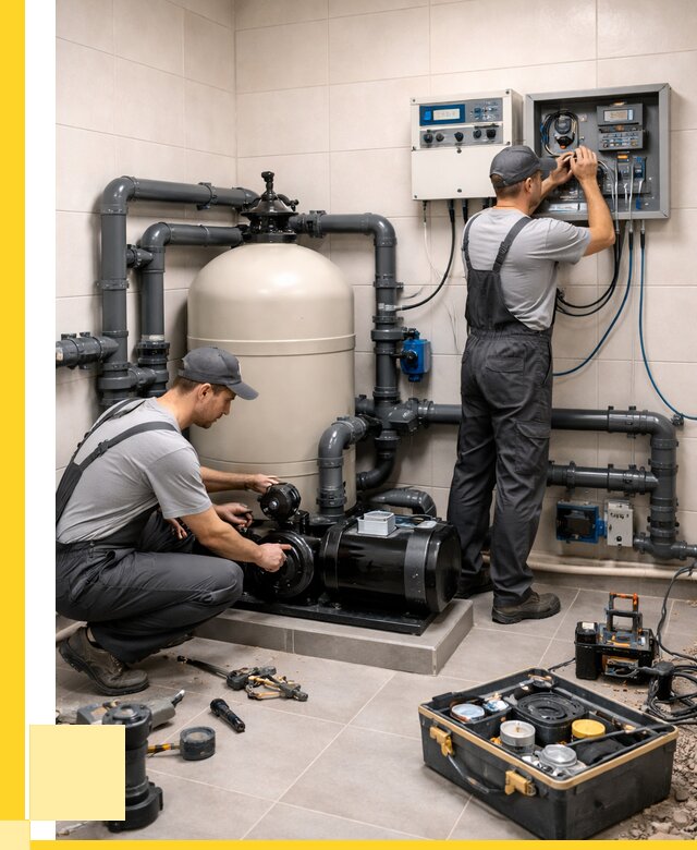 Монтаж оборудования для бассейнов в Приморско-Ахтарске от 40552 р. | ЭриданПрр