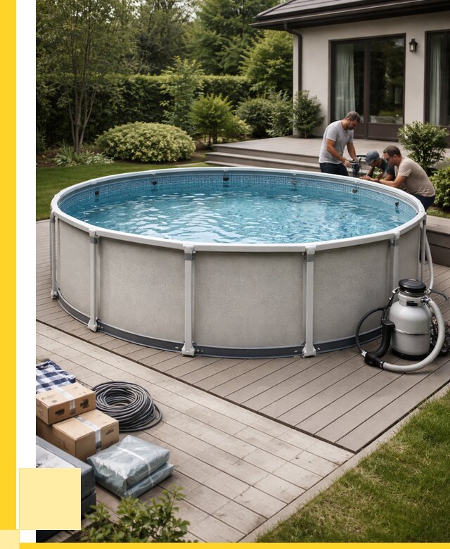 Купить каркасные бассейны в Приморско-Ахтарске от 45621 р. | ЭриданПрр