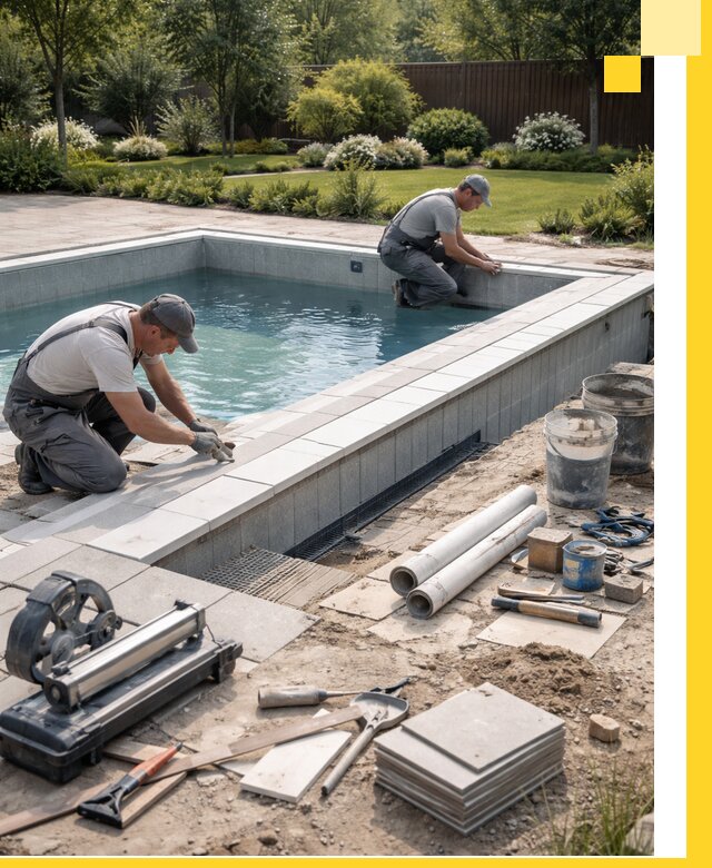 Строительство открытых бассейнов под ключ в Приморско-Ахтарске профессионально