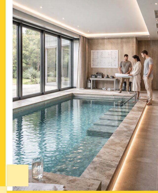 Закрытые бассейны под ключ в Приморско-Ахтарске от 2534500 р. | ЭриданПрр