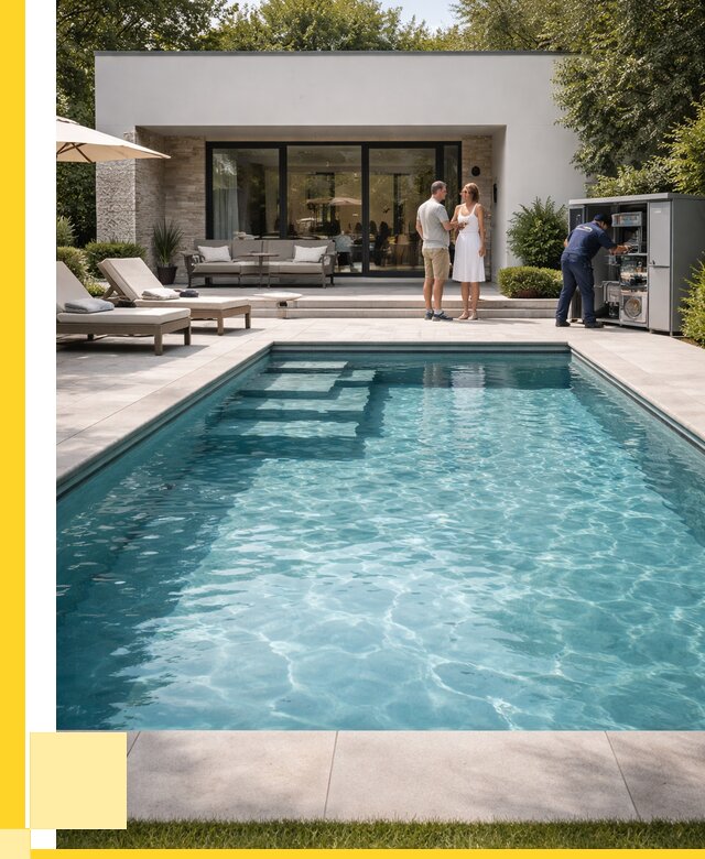 Бассейн в доме в Приморско-Ахтарске под ключ от 1216560 р. | ЭриданПрр