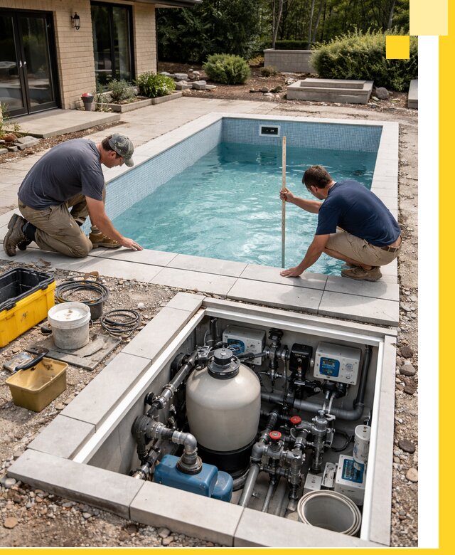 Строительство качественных домашних бассейнов под ключ в Приморско-Ахтарске