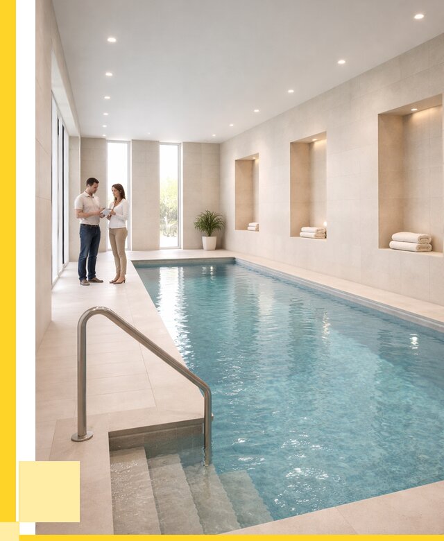 Бассейны в помещении под ключ в Приморско-Ахтарске от 1520700 р. | ЭриданПрр