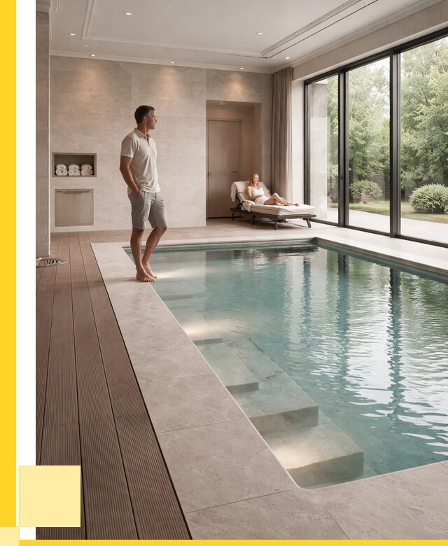 Бассейны в коттедже под ключ в Приморско-Ахтарске от 1216560 р. | ЭриданПрр