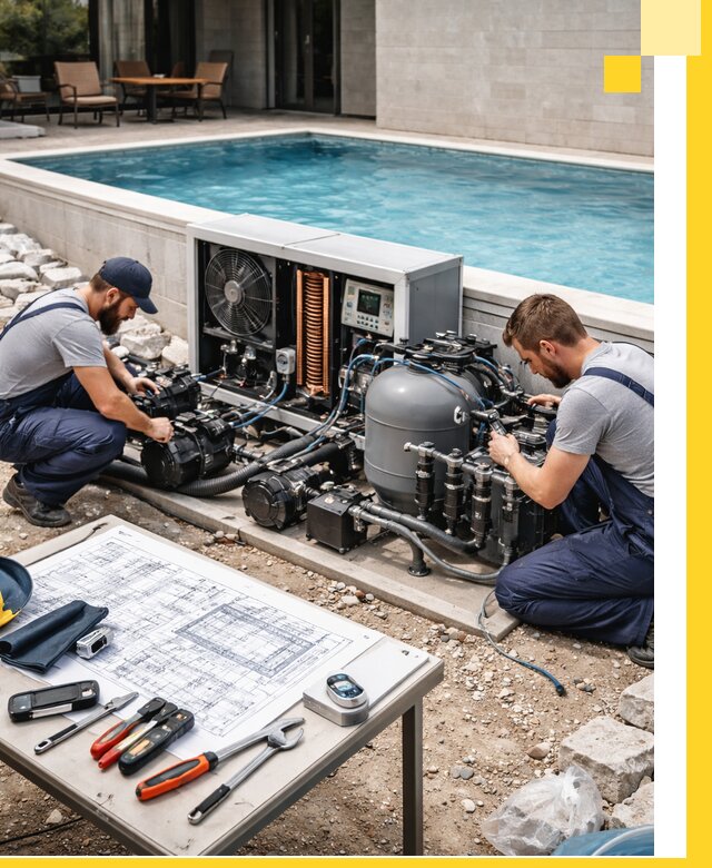 Проектирование и монтаж бассейнов с подогревом в Приморско-Ахтарске