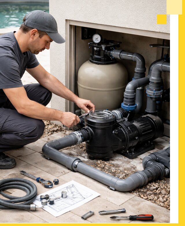 Поставка, монтаж и сервис насосов для бассейнов в Приморско-Ахтарске