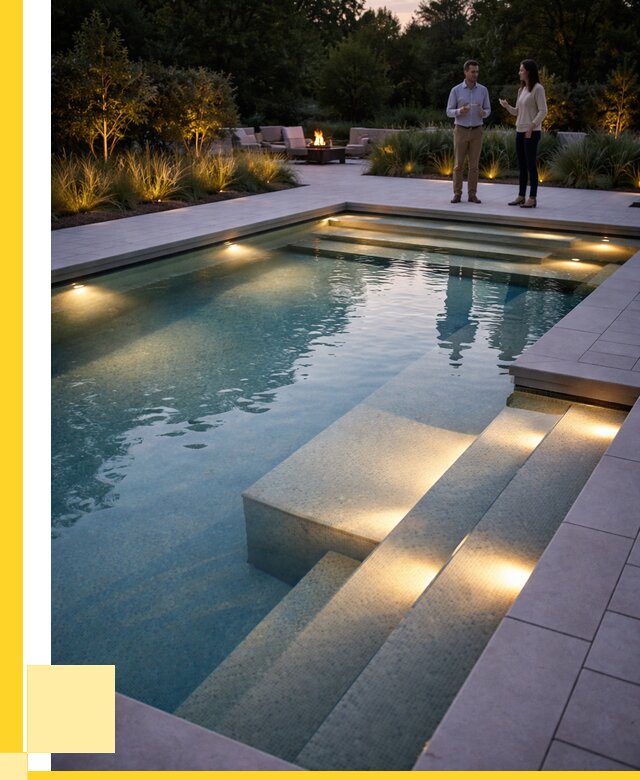 Освещение бассейнов в Приморско-Ахтарске под ключ от 25345 р. | ЭриданПрр