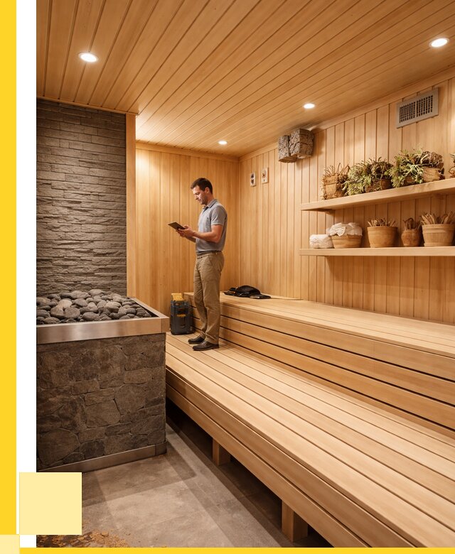 Сауна под ключ в Приморско-Ахтарске: от 456210 р. | Строительство — ЭриданПрр