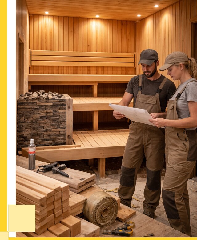 Строительство саун в Приморско-Ахтарске под ключ от 253450 р., ЭриданПрр