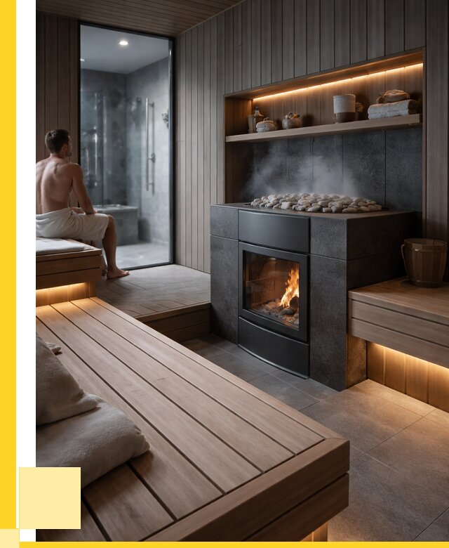 Проект сауны в частном доме в Приморско-Ахтарске от 35483 р. | ЭриданПрр