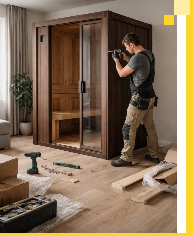 Установка и производство мини саун под ключ в Приморско-Ахтарске