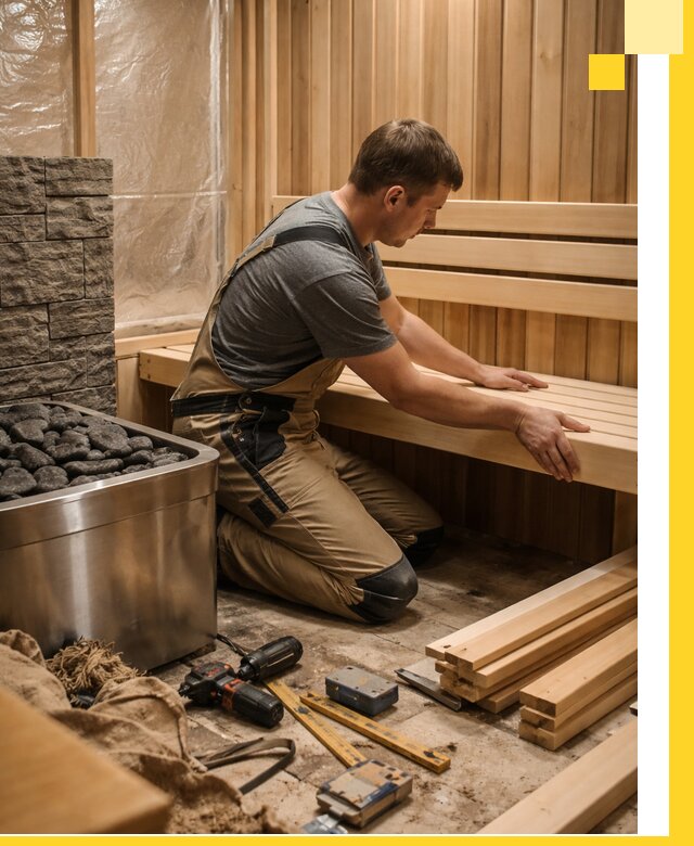 Сауны для дома под ключ с проектированием и монтажом в Приморско-Ахтарске